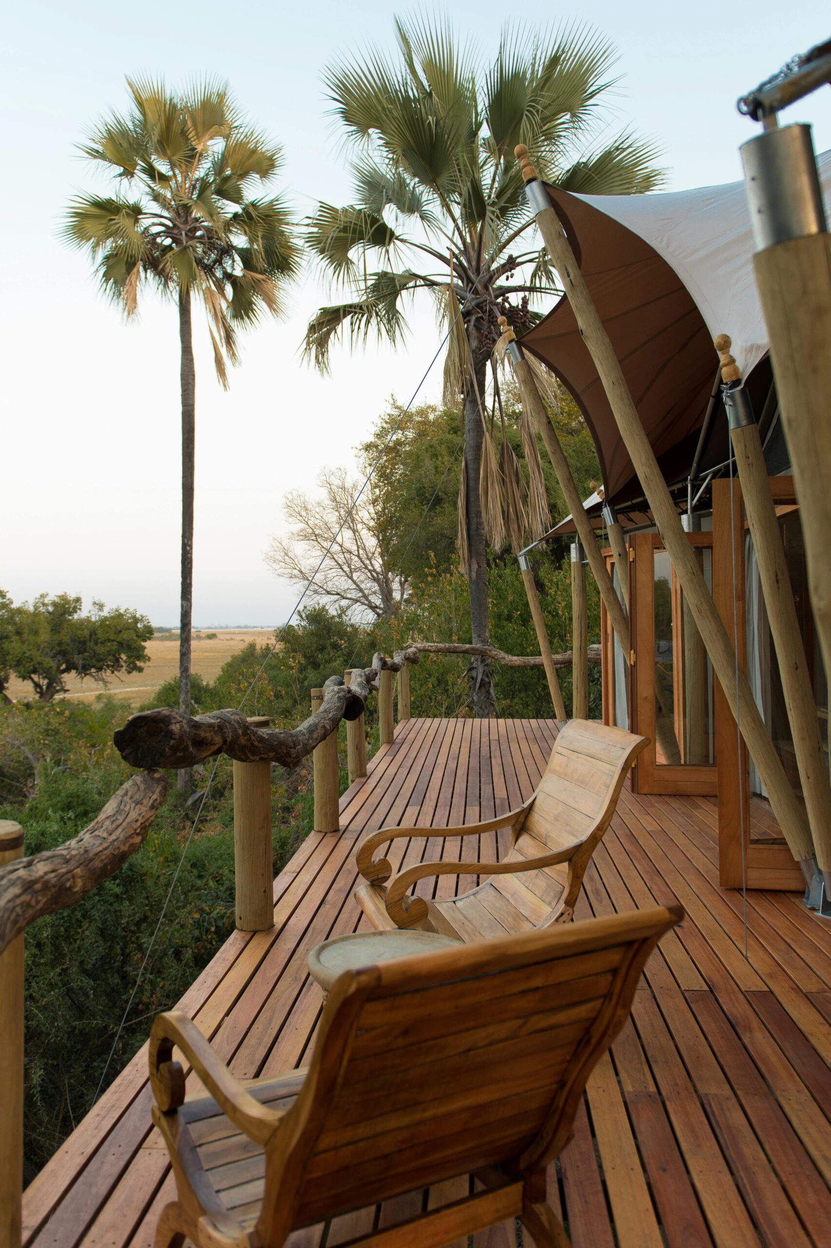 Luxury Kenya safari experience at a luxury tented lodge overlooking the savannah