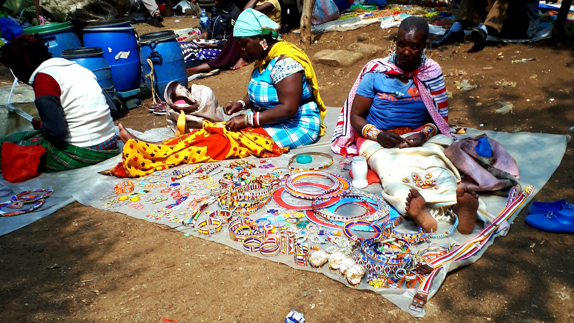 Maasai Market Nairobi shopping experience for first-time visitors