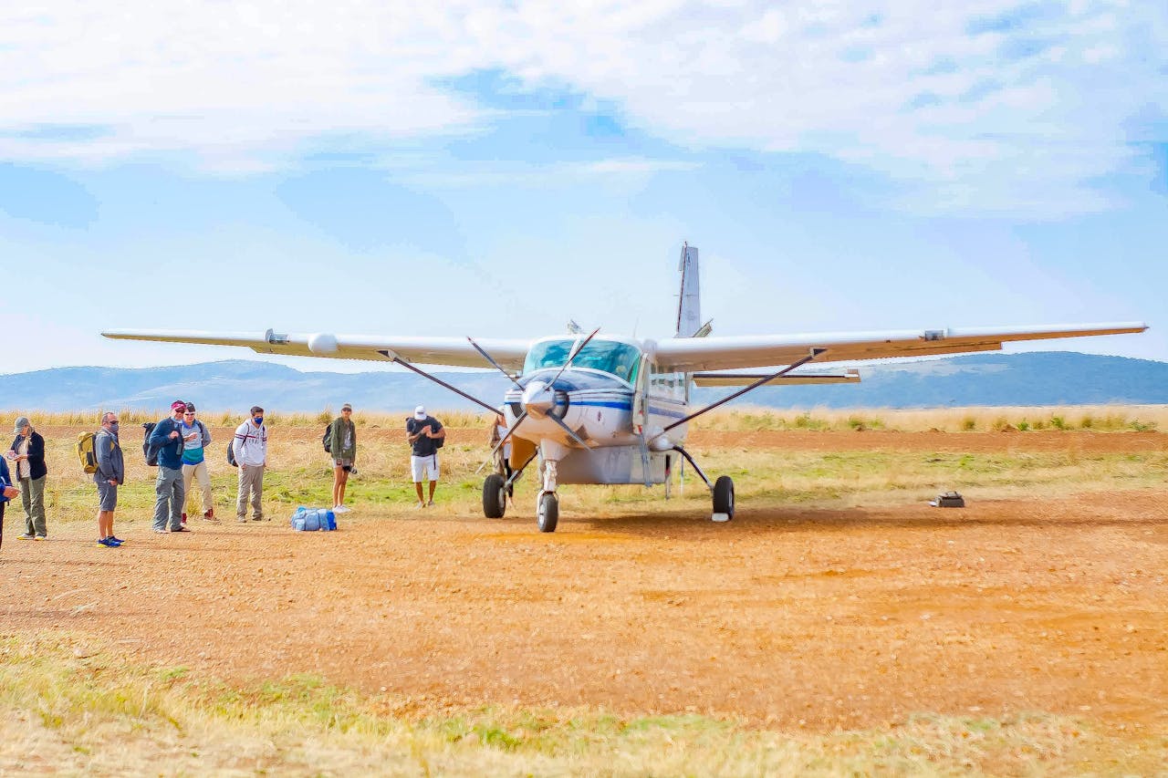 African safari packing mistakes to avoid with soft duffel bags loaded into bush plane for safari travel