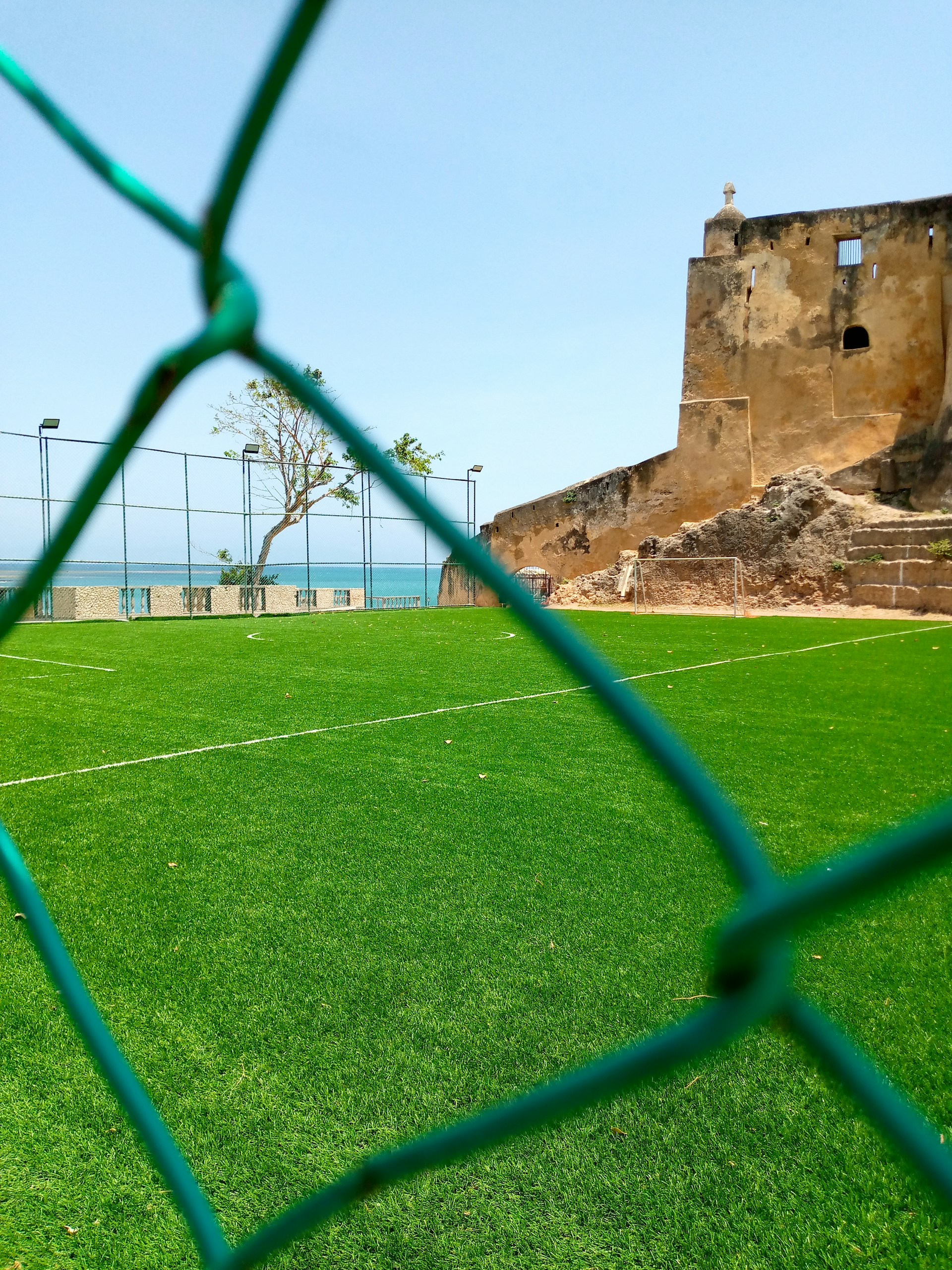 Historic Fort Jesus landmark in Mombasa Kenya