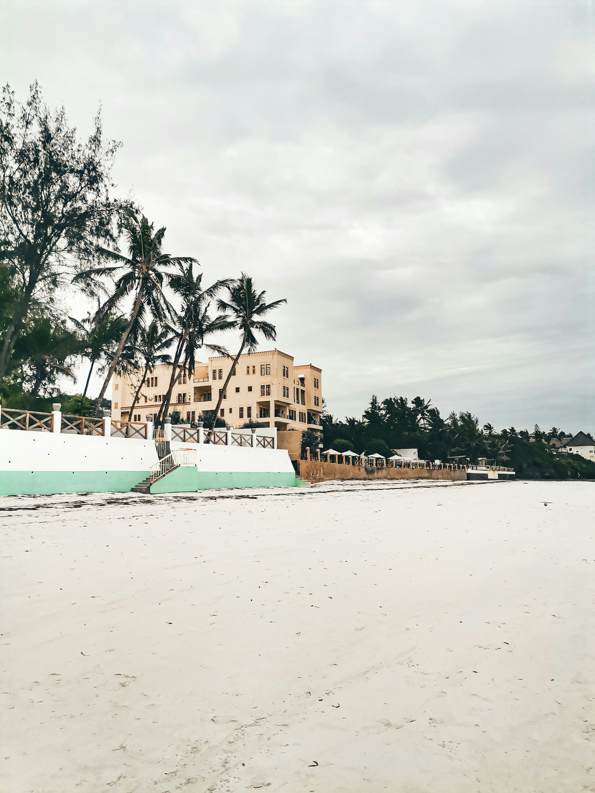 Mombasa coastline with white-sand beaches and Indian Ocean views